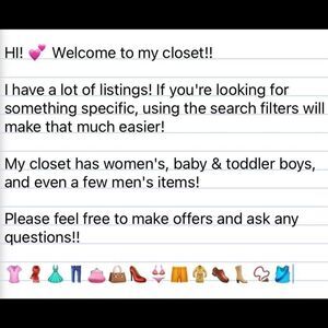 🛍🥰 Happy Poshing!! 🥰🛍